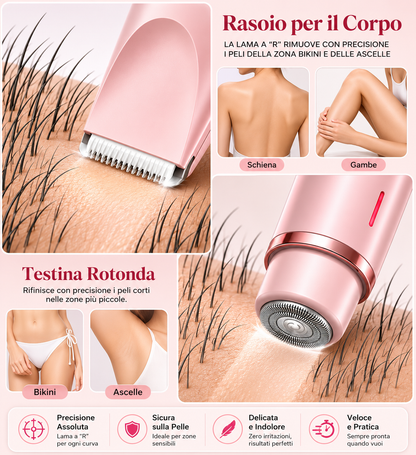 SmoothBella - Una rasatura intima senza irritazioni